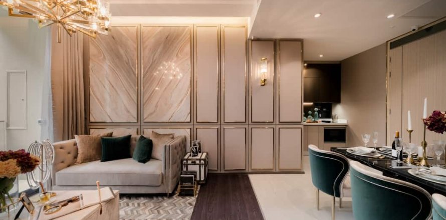 Condominio de 2 dormitorios en Phaya Thai, Bangkok, Tailandia № 166776