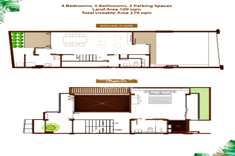 บ้านในพัทยา, ประเทศไทย 4 ห้องนอน № 198507 - รูปถ่าย 13