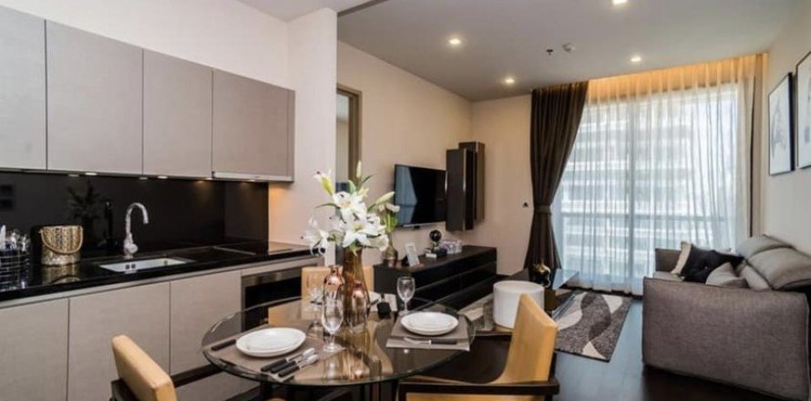 Condominio de 1 dormitorio en Watthana, Bangkok, Tailandia № 133866