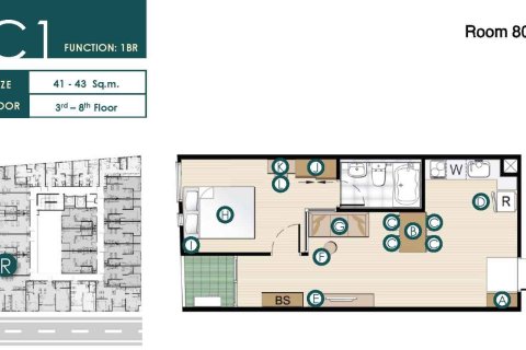 Condo in Bangkok, Thailand, 1 bedroom  № 166572 - photo 15
