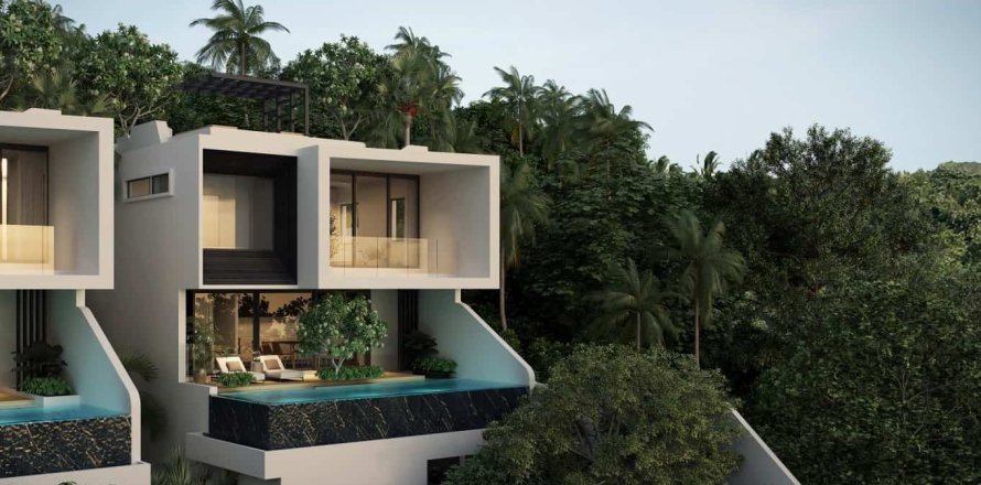 Chalet de 3 dormitorios en Nai Yang, Tailandia № 166567