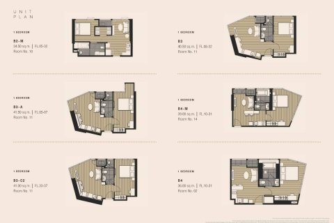 Condominio de 1 dormitorio en Bangkok, Tailandia № 166099 - foto 13