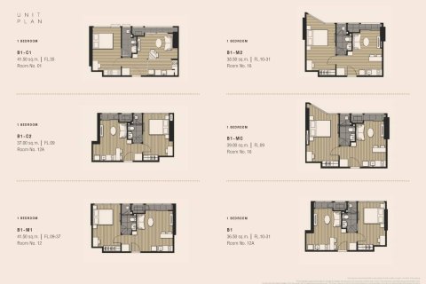 Condominio de 1 dormitorio en Bangkok, Tailandia № 166098 - foto 14