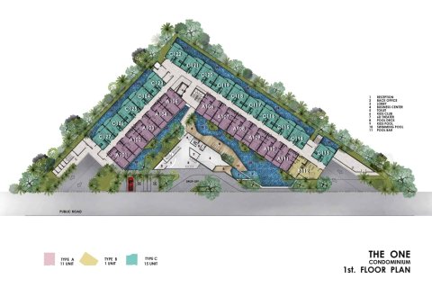 Condominio de 1 dormitorio en Rawai, Tailandia № 166812 - foto 19