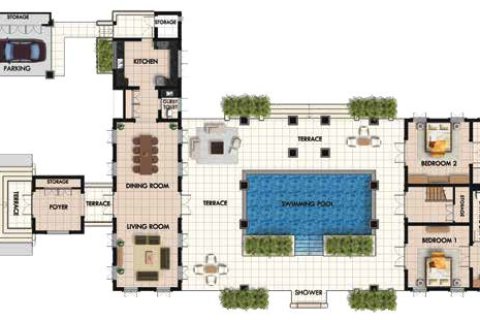 Chalet de 4 dormitorios en Hua Hin, Tailandia № 166817 - foto 17