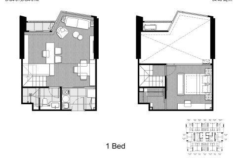 Condominio de 1 dormitorio en Bangkok, Tailandia № 166816 - foto 13