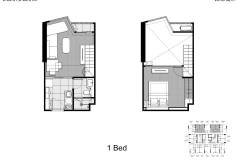 Condo à Bangkok, Thaïlande, 1 chambre № 166815 - photo 10