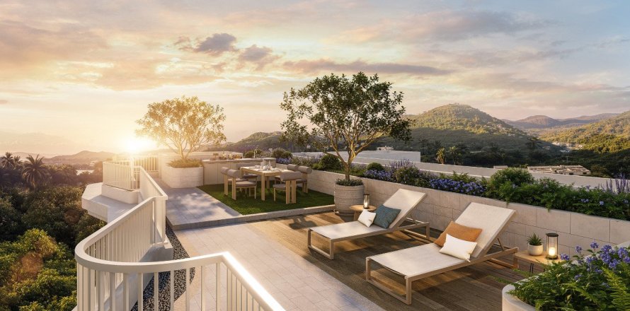 Ático de 2 dormitorios en Coralina Kamala, Phuket, Tailandia № 173887