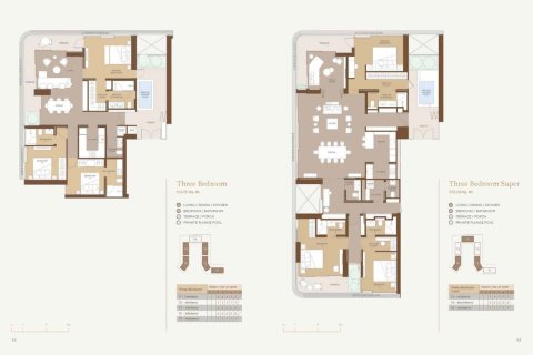 Condominio de 3 dormitorios en Bangkok, Tailandia № 165968 - foto 10