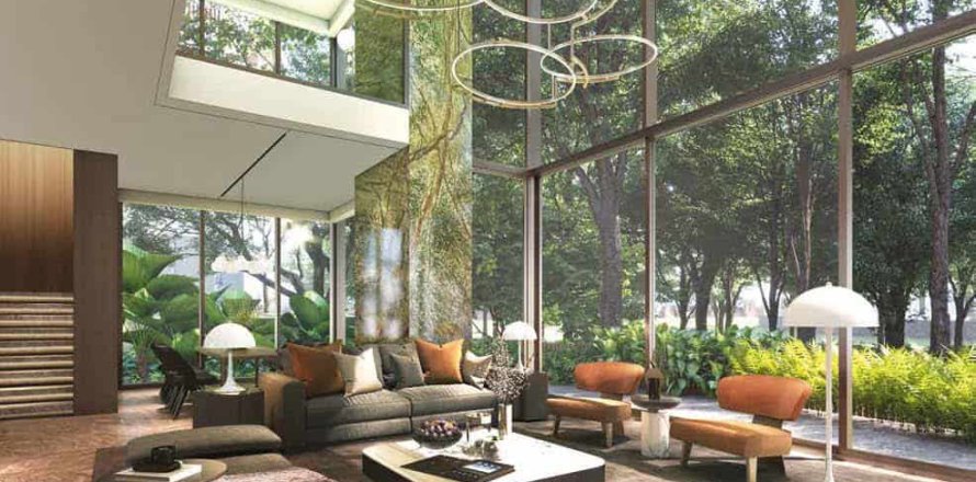 Condo à Bangkok, Thaïlande, 2 chambres № 165969