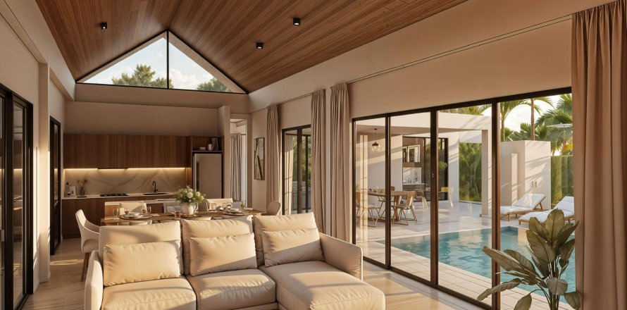 Chalet de 2 dormitorios en AKARA Pool Villas, Phuket, Tailandia № 162866