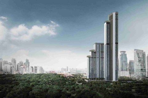 Condo à Bangkok, Thaïlande, 1 chambre  № 183281
