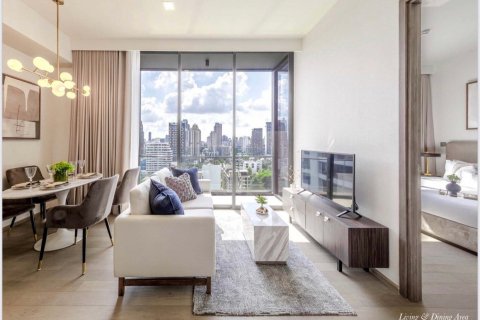 Condominio de 1 dormitorio en Khlong Toei, Bangkok, Tailandia № 133858