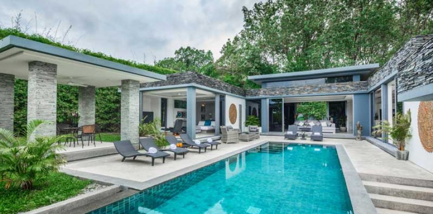 Chalet de 4 dormitorios en Phuket, Tailandia № 134018
