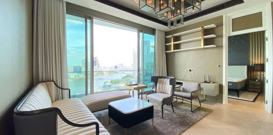 Condominio de 2 dormitorios en Khlong San, Bangkok, Tailandia № 133857