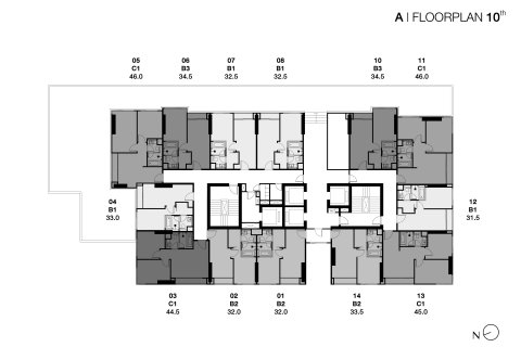 Condo in Bangkok, Thailand, 1 bedroom № 166946 - photo 10