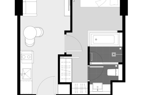Condo in Bangkok, Thailand, 1 bedroom № 166946 - photo 7