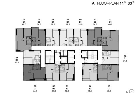 Condo in Bangkok, Thailand, 1 bedroom № 166946 - photo 8