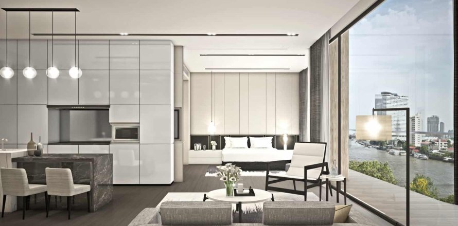 Condominio de 1 dormitorio en Bangkok, Tailandia № 166947