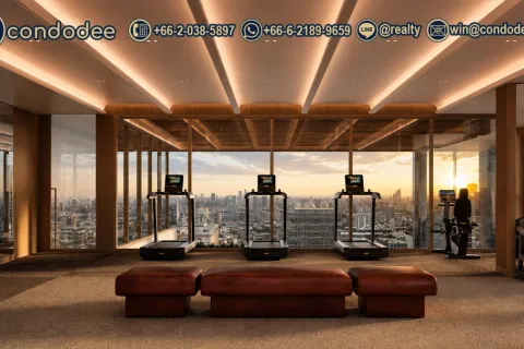 Eigentumswohnung in Sathon, Bangkok, Thailand, 3 Schlafzimmer  № 220542 - Foto 9