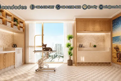 Eigentumswohnung in Sathon, Bangkok, Thailand, 3 Schlafzimmer  № 220542 - Foto 11