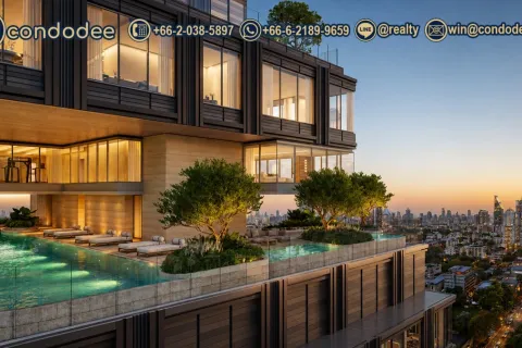Eigentumswohnung in Sathon, Bangkok, Thailand, 3 Schlafzimmer  № 220542 - Foto 4