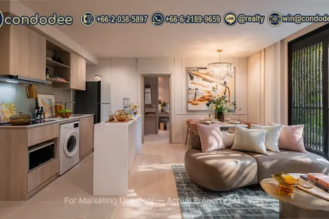 Condo à Khlong San, Bangkok, Thaïlande, 2 chambres № 220545 - photo 2