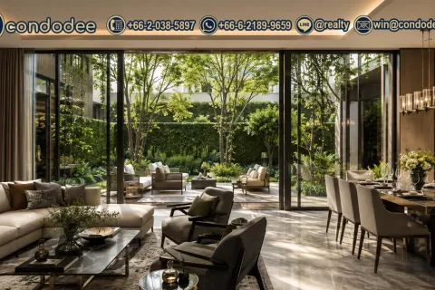 Condo à Bangkok, Thaïlande, 3 chambres  № 220544