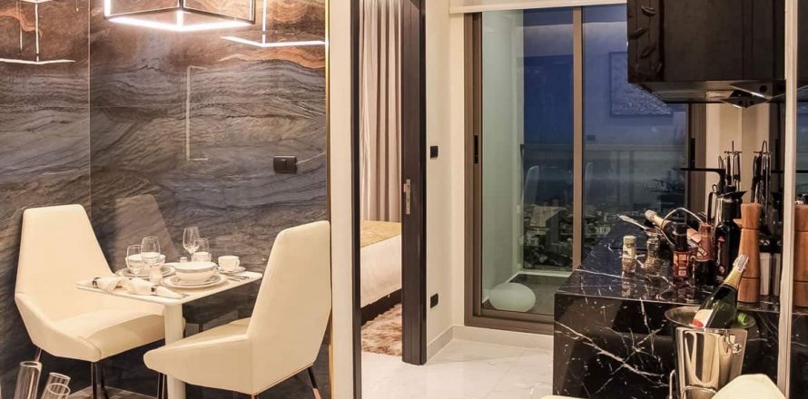 Estudio en el condominio en Pattaya, Tailandia № 145335