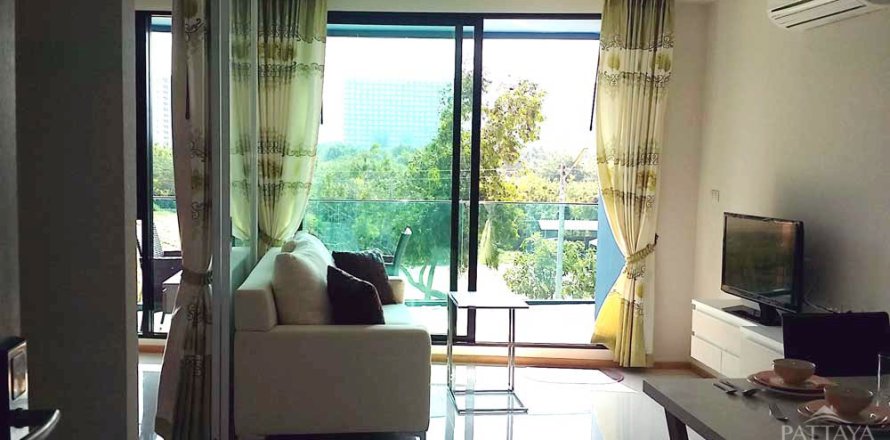 Condominio de 1 dormitorio en Jomtien Beach, Pattaya, Tailandia № 204016