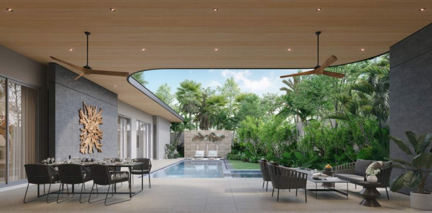 Chalet de 3 dormitorios en Phuket, Tailandia № 166308