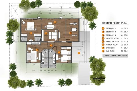Chalet de 4 dormitorios en Bang Tao, Tailandia № 166312 - foto 6