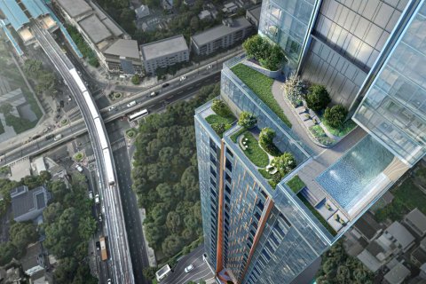 Condo in Phaya Thai, Bangkok, Thailand, 2 bedrooms  № 166314