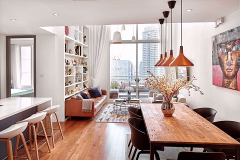 Duplex à Sathon, Bangkok, Thaïlande 2 chambres № 71875