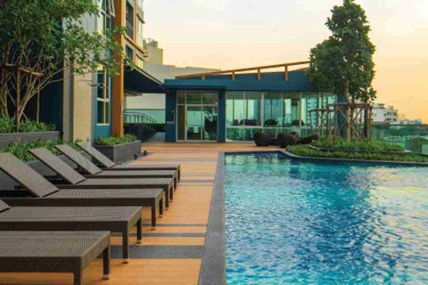 Condominio de 1 dormitorio en Phaya Thai, Bangkok, Tailandia № 183512 - foto 2
