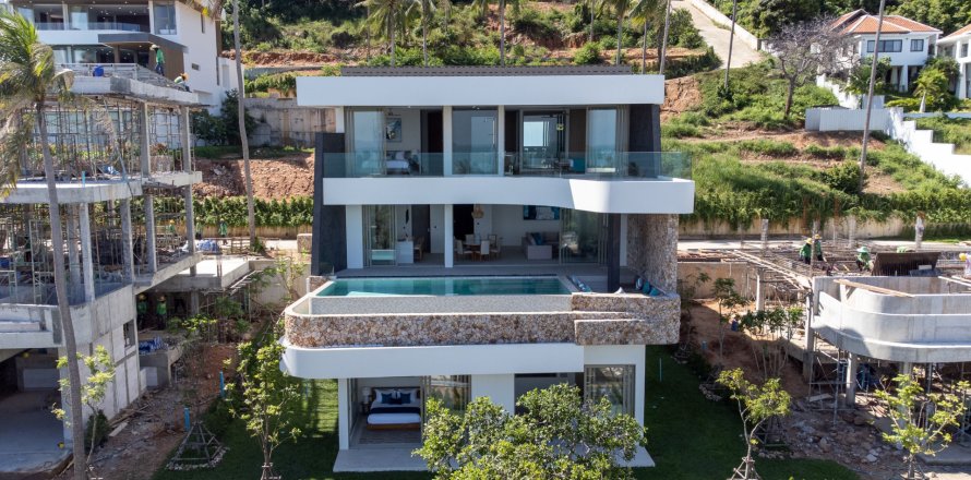 Chalet de 4 dormitorios en Ko Samui, Tailandia № 140292