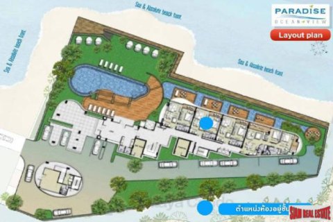 Apartamento de 1 dormitorio en Pattaya, Tailandia № 202945 - foto 5