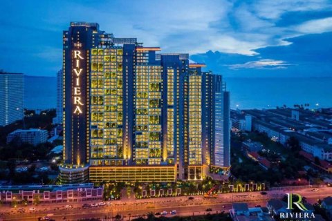 Apartamento de 1 dormitorio en Pattaya, Tailandia № 209155