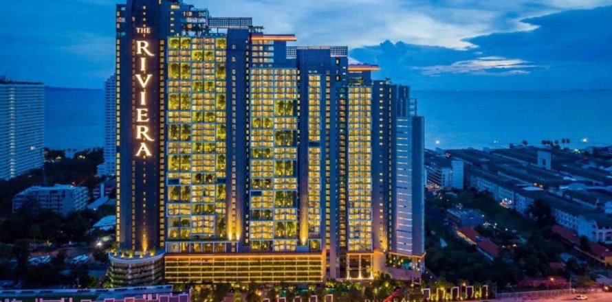Apartamento de 1 dormitorio en Pattaya, Tailandia № 209155