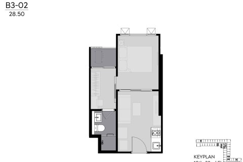 Condo à Bangkok, Thaïlande, 1 chambre № 166827 - photo 15