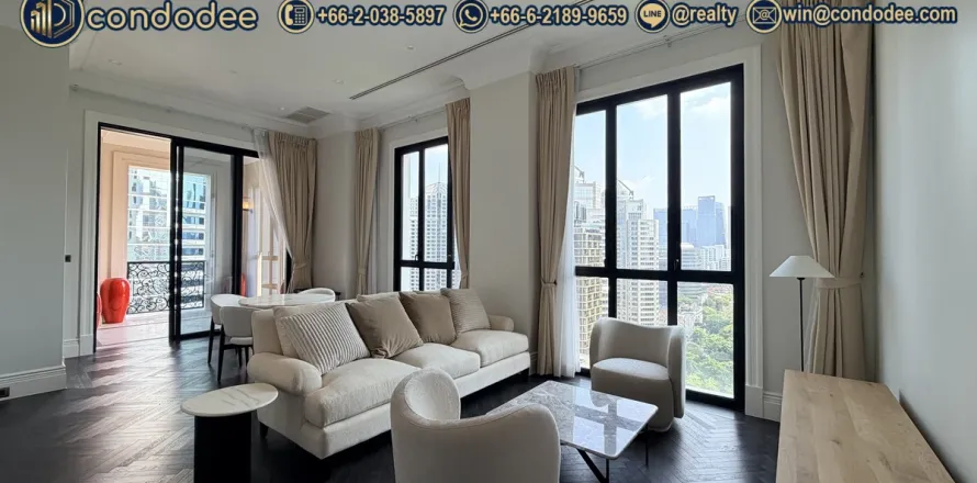Condominio de 2 dormitorios en Bangkok, Tailandia № 201342