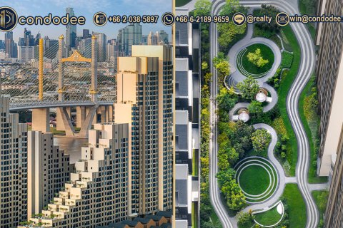 Condo à Sathon, Bangkok, Thaïlande, 1 chambre  № 220517 - photo 6