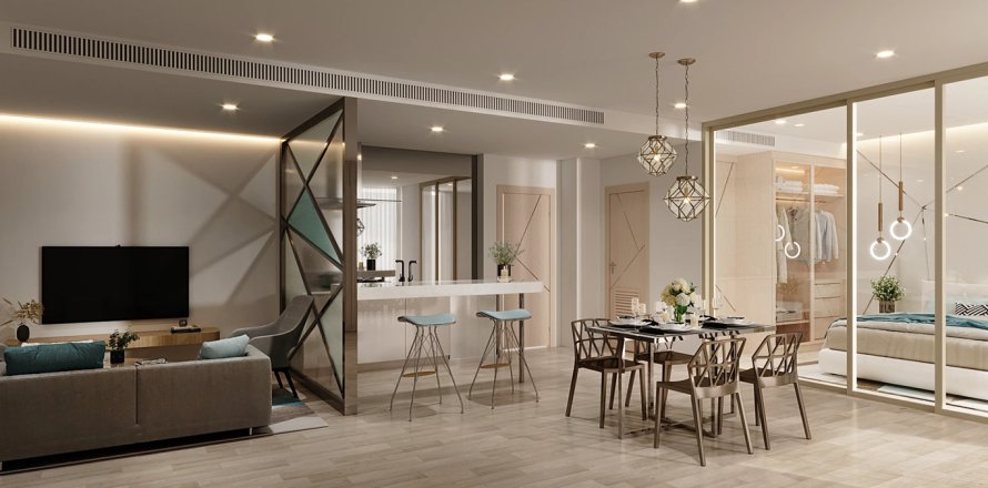 Condominio de 3 dormitorios en Rawai, Tailandia en Aura Condominium № 203440