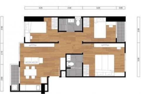 Condominio de 3 dormitorios en Bangkok, Tailandia № 142970 - foto 14