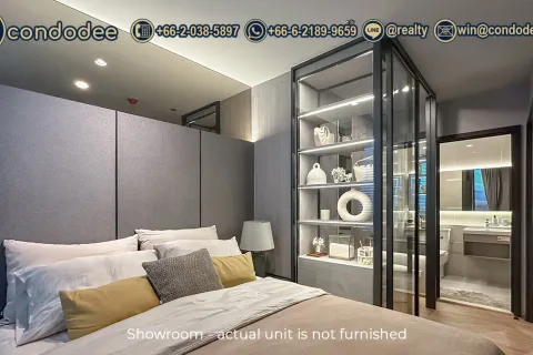 Condominio de 1 dormitorio en Bangkok, Tailandia № 202294 - foto 4