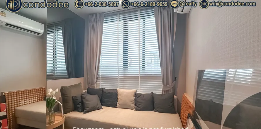 Condominio de 1 dormitorio en Bangkok, Tailandia № 202293