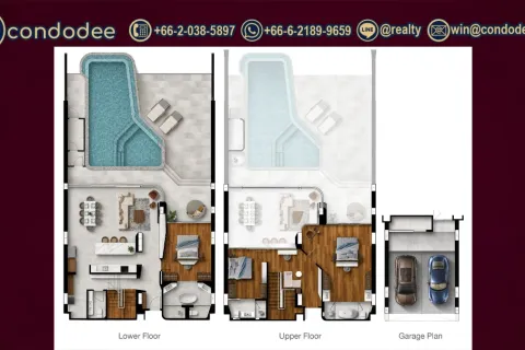 Condominio de 3 dormitorios en Bangkok, Tailandia № 202296 - foto 11