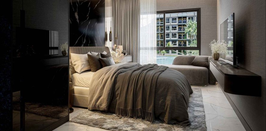 Apartamento de 2 dormitorios en Zenith Pattaya 2, Pattaya, Tailandia № 164859