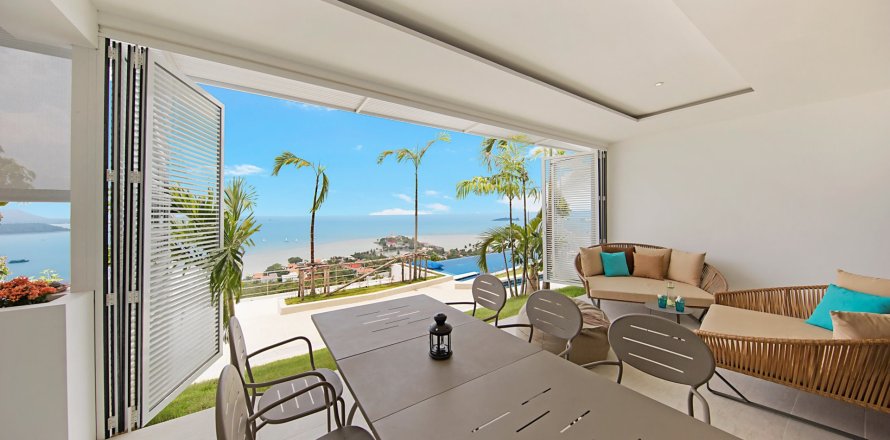 Apartamento de 3 dormitorios en Ko Samui, Tailandia № 158932