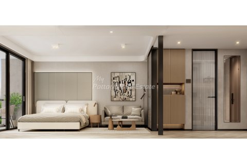 Estudio en el condominio en Pattaya, Tailandia № 205028